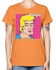 I Look Handsome 574# - art pop art -  Missy T-Shirt
