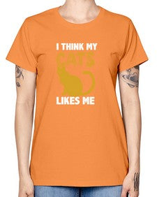 I Think My Cats - cats -  Missy T-Shirt