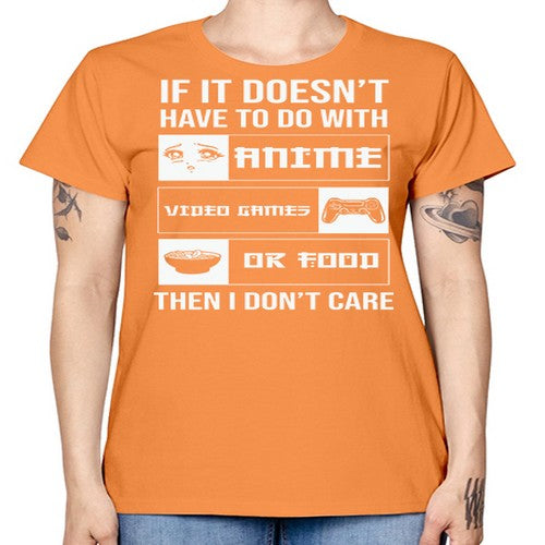 If It NotAnime Game Or Anime 246# - anime -  Missy T-Shirt