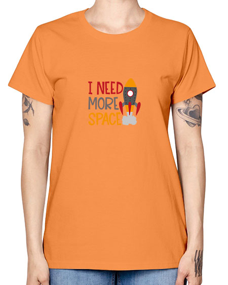 Ineedmorespace 18# - space -  Missy T-Shirt