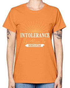 Intolerance is alien 29# - ufo -  Missy T-Shirt