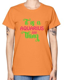 It is a aquarius thing 252# - aquarius -  Missy T-Shirt
