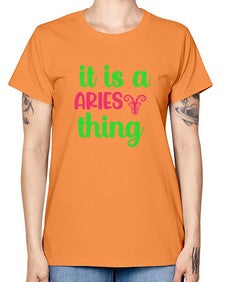 It is a aries thing 253# - aries -  Missy T-Shirt