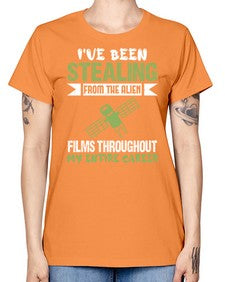 Ive been stealing from the alien 30# - ufo -  Missy T-Shirt