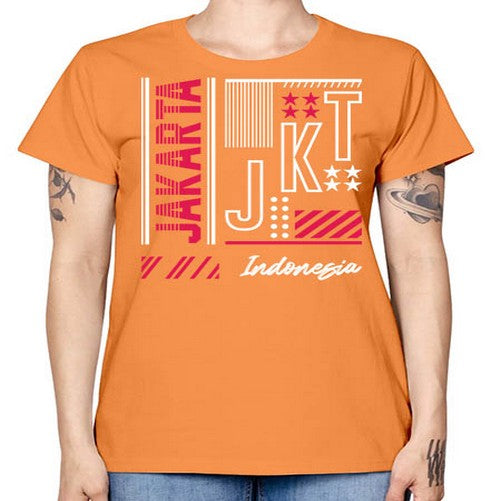Jakarta 984# - cities -  Missy T-Shirt