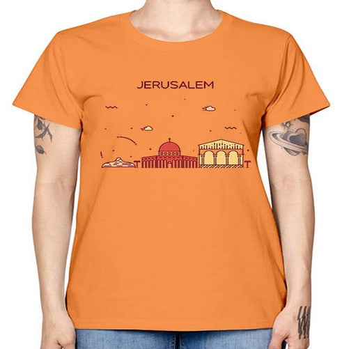 Jerusalem 997# - cities -  Missy T-Shirt