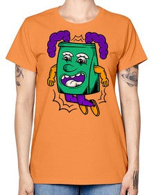 Jumping pouch 146# - cartoon general -  Missy T-Shirt