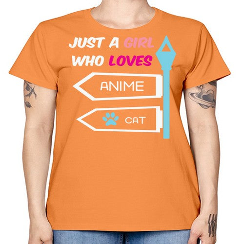Just A Girl Who Loves Anime 264# - anime -  Missy T-Shirt