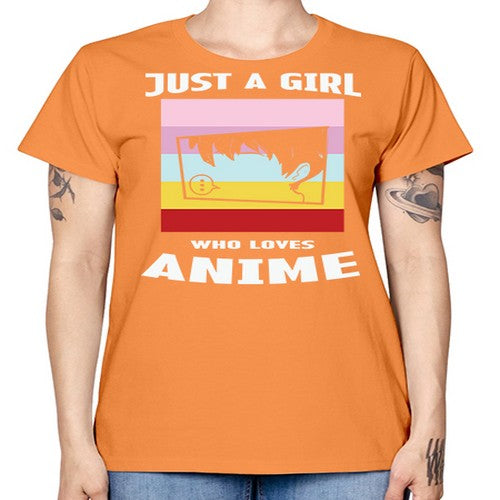 Just A Girl Who Loves Anime 265# - anime -  Missy T-Shirt