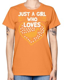 Just A Girl Who Loves Duck Style 34# - ducks -  Missy T-Shirt