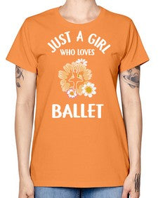 Just a girl who loves ballet 149# - ballet -  Missy T-Shirt
