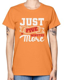 Just five minutes more 32# - video games -  Missy T-Shirt