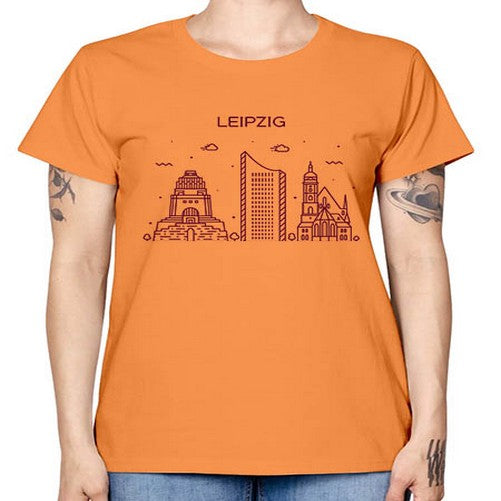Leipzig 1126# - cities -  Missy T-Shirt
