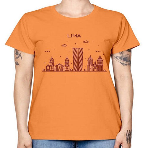 Lima 1136# - cities -  Missy T-Shirt