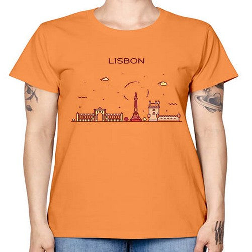 Lisbon 1147# - cities -  Missy T-Shirt