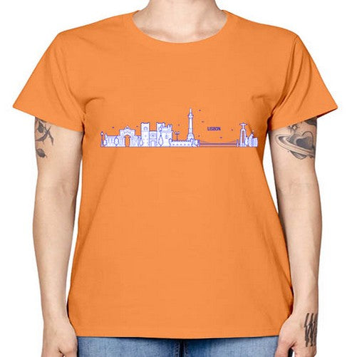 Lisbon 1148# - cities -  Missy T-Shirt