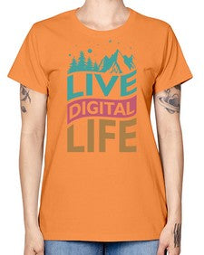 Live Digital Life 7# - internet -  Missy T-Shirt