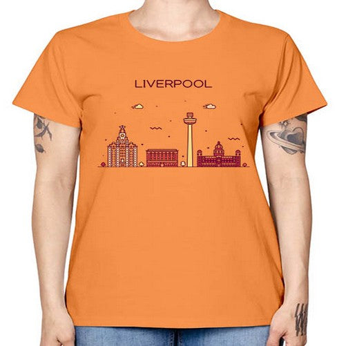 Liverpool 1153# - cities -  Missy T-Shirt