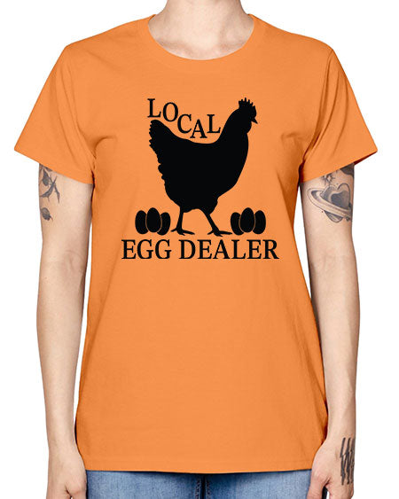 Local Egg Dealer - chicken -  Missy T-Shirt