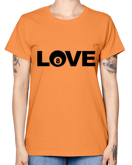 Love 740# - billards -  Missy T-Shirt