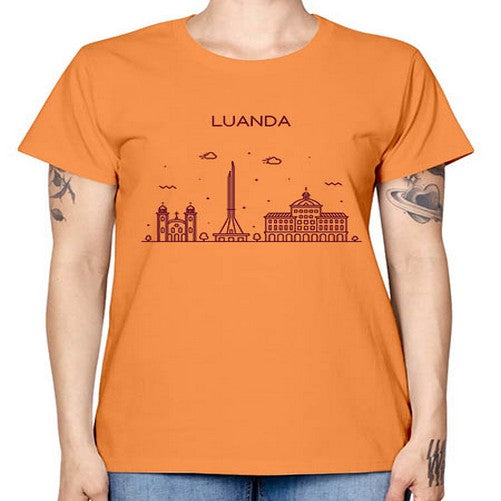 Luanda 1178# - cities -  Missy T-Shirt
