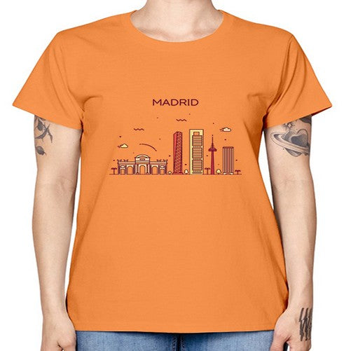 Madrid 1205# - cities -  Missy T-Shirt