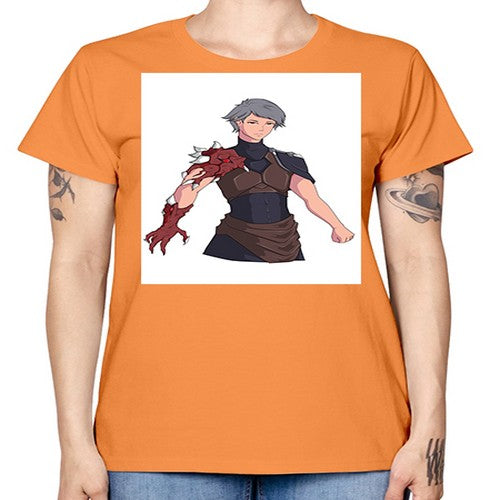 Man has parasite on hand 14# - anime -  Missy T-Shirt