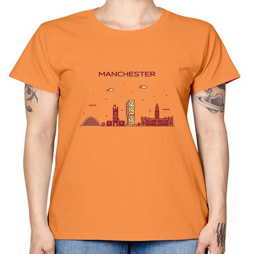 Manchester 1229# - cities -  Missy T-Shirt