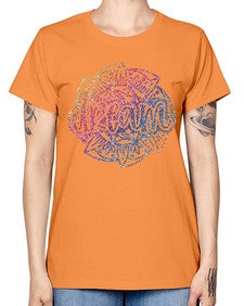 Mandala Dream Rainbow Glitter 760# - mandala -  Missy T-Shirt