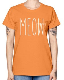 Meoww - cats -  Missy T-Shirt
