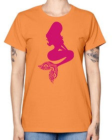 MermaidMandalaUpdated 933# - mandala -  Missy T-Shirt