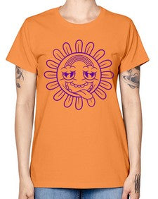 Moody sunflower 184# - cartoon general -  Missy T-Shirt