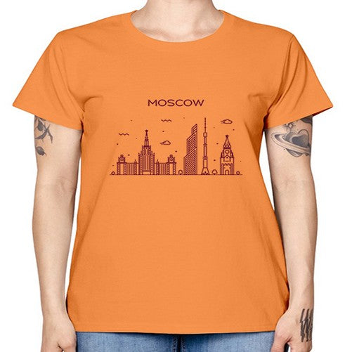 Moscow 1354# - cities -  Missy T-Shirt