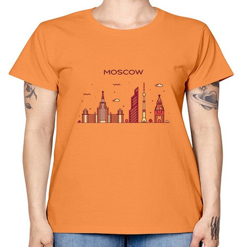 Moscow 1357# - cities -  Missy T-Shirt