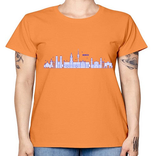 Munich 1391# - cities -  Missy T-Shirt