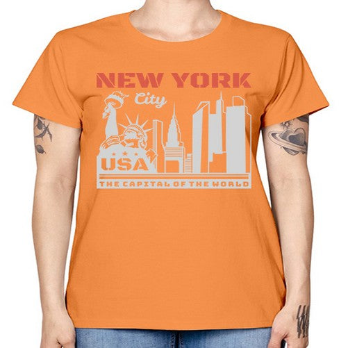 New York 1466# - cities -  Missy T-Shirt