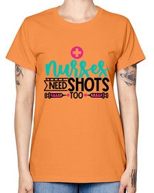 Nurses Need Shoot Too Style Style 1249# - nurse -  Missy T-Shirt
