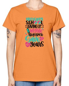 Nursing School Giving Style Style 1276# - nurse -  Missy T-Shirt