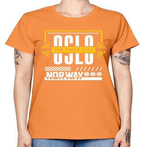 Oslo 1553# - cities -  Missy T-Shirt