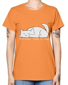 Perfect Time to Nap - cats -  Missy T-Shirt