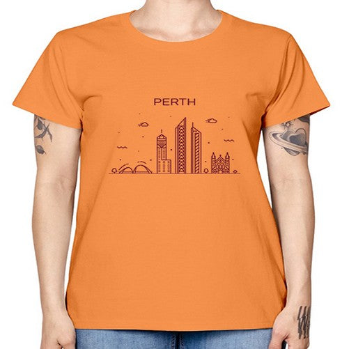 Perth 1595# - cities -  Missy T-Shirt
