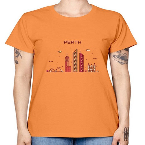 Perth 1598# - cities -  Missy T-Shirt
