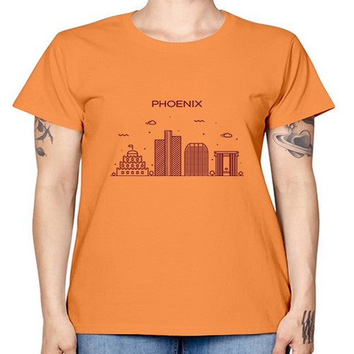 Phoenix 1612# - cities -  Missy T-Shirt