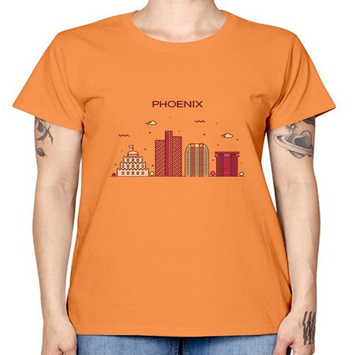 Phoenix 1614# - cities -  Missy T-Shirt
