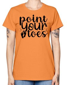 Point your toes 172# - ballet -  Missy T-Shirt