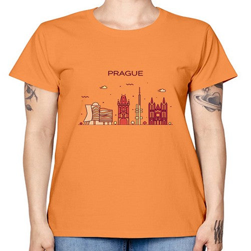 Prague 1689# - cities -  Missy T-Shirt