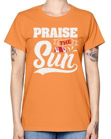 Praise the sun 40# - video games -  Missy T-Shirt