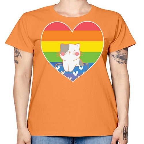 Pride Cat LGBT Kawaii Cats Anime 276# - anime -  Missy T-Shirt
