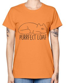 Purrfect Loaf - cats -  Missy T-Shirt