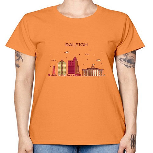 Raleigh 1710# - cities -  Missy T-Shirt